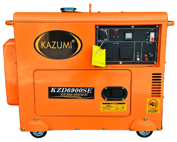 SILENT DIESEL GENERATOR-KZD6900SE – Kazumi Worldwide